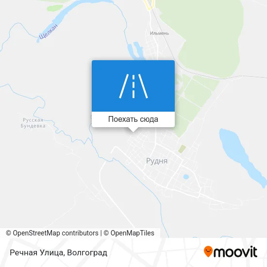 Карта Речная Улица