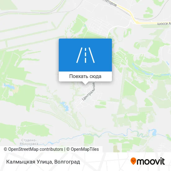 Карта Калмыцкая Улица