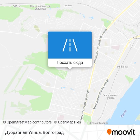 Карта Дубравная Улица