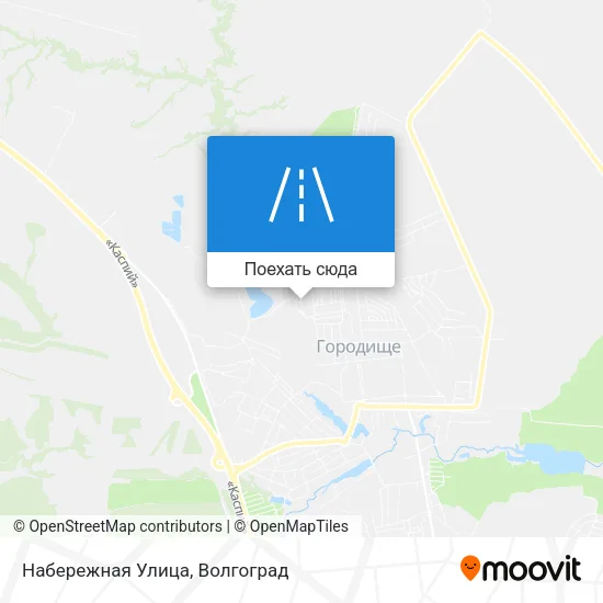 Карта Набережная Улица
