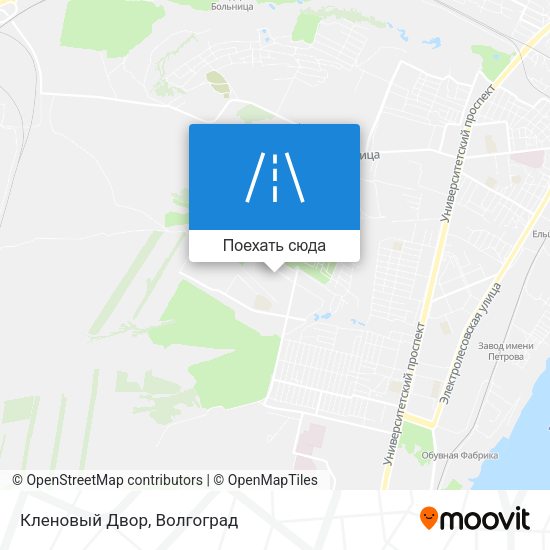 Карта Кленовый Двор
