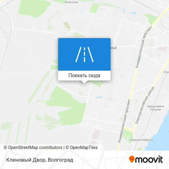 Карта Кленовый Двор