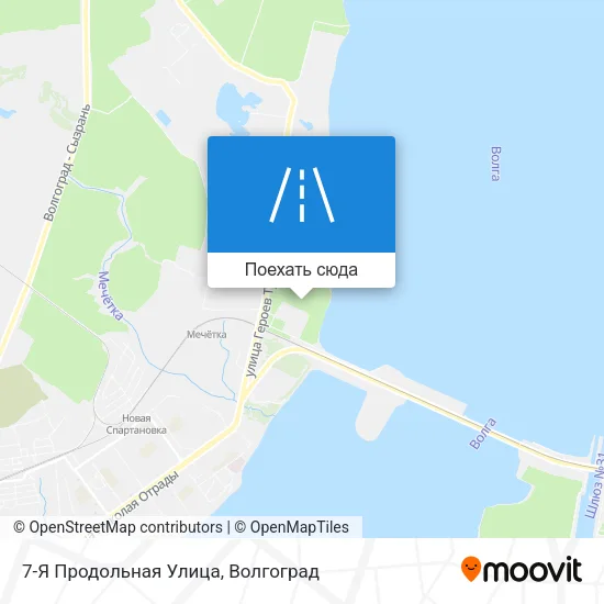 Карта 7-Я Продольная Улица