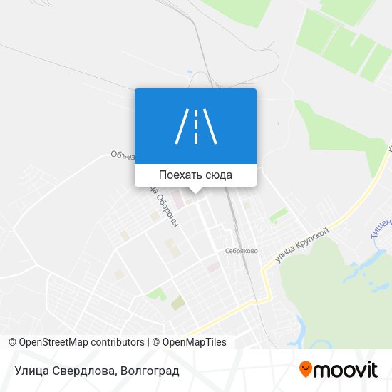 Карта Улица Свердлова