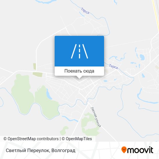Карта Светлый Переулок