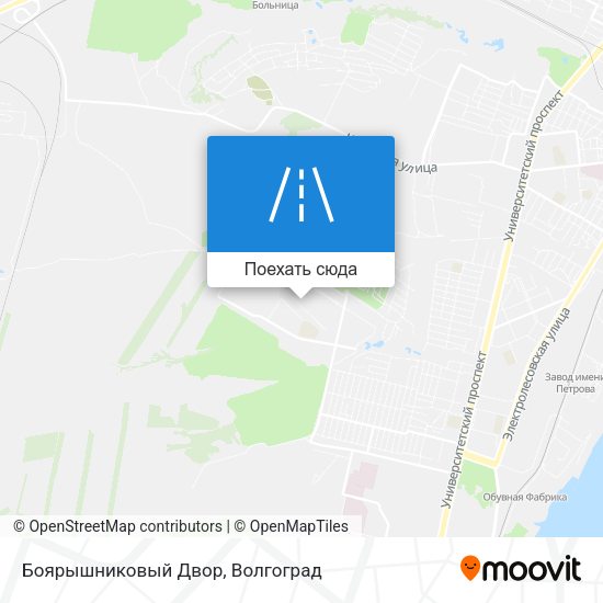 Карта Боярышниковый Двор