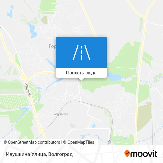 Карта Ивушкина Улица