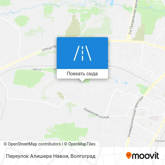 Карта Переулок Алишера Навои