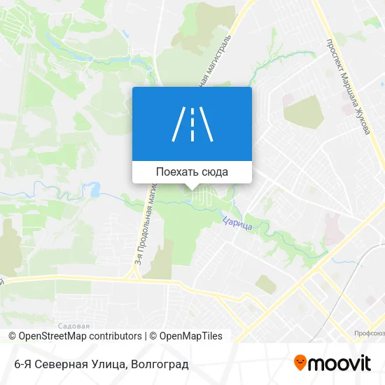 Карта 6-Я Северная Улица