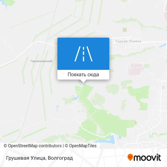 Карта Грушевая Улица