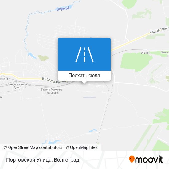 Карта Портовская Улица