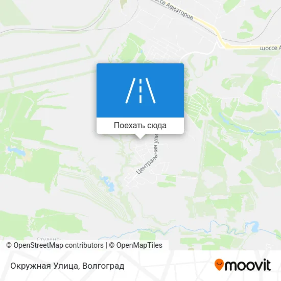 Карта Окружная Улица