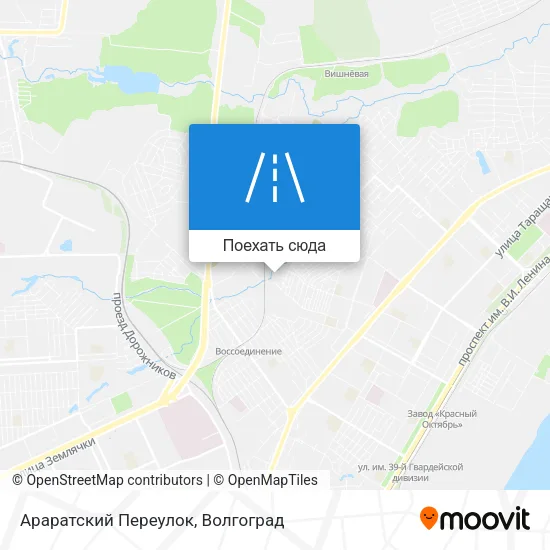 Карта Араратский Переулок