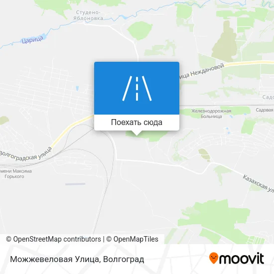 Карта Можжевеловая Улица