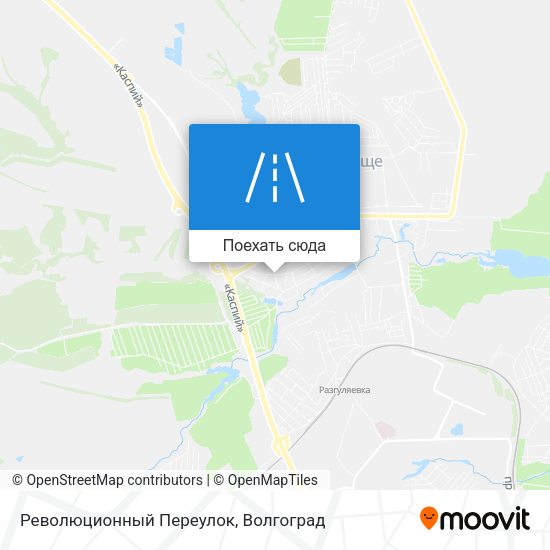 Карта Революционный Переулок