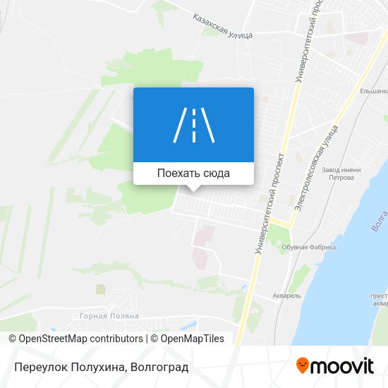 Карта Переулок Полухина