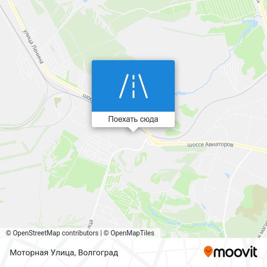 Карта Моторная Улица