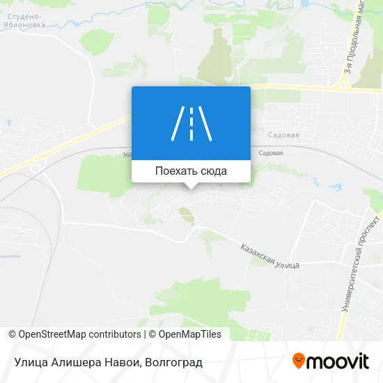Карта Улица Алишера Навои