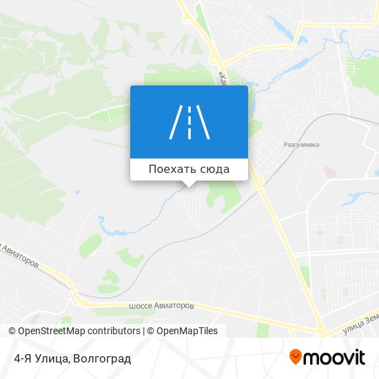 Карта 4-Я Улица