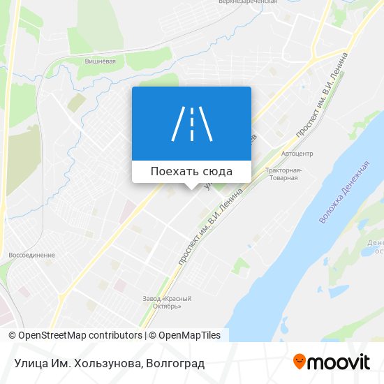 Карта Улица Им. Хользунова