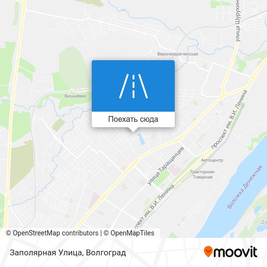 Карта Заполярная Улица