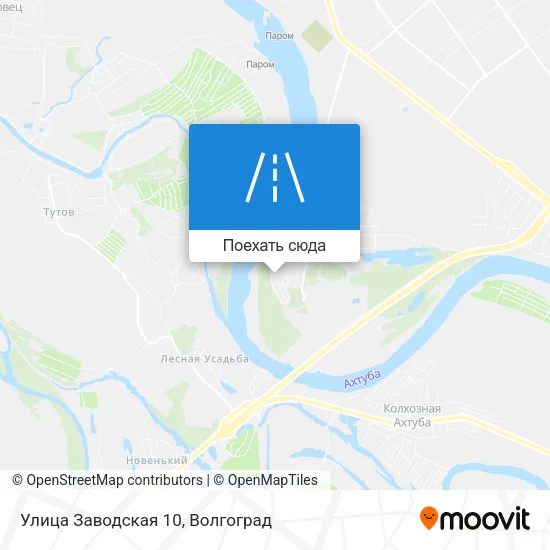 Карта Улица Заводская 10