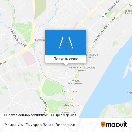 Карта Улица Им. Рихарда Зорге