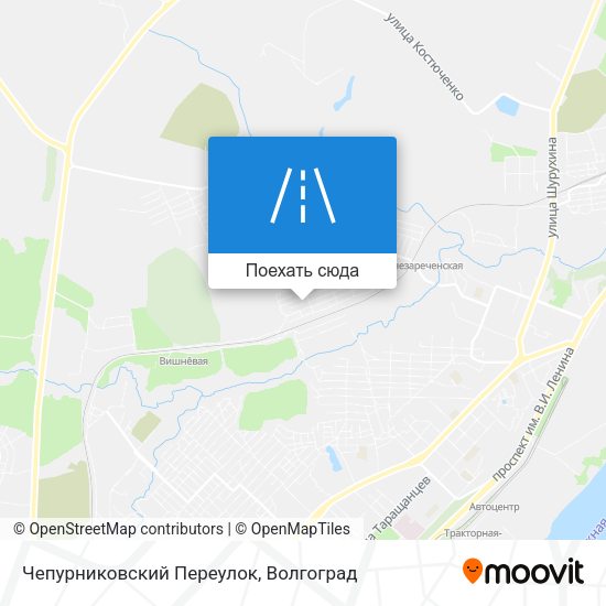 Карта Чепурниковский Переулок