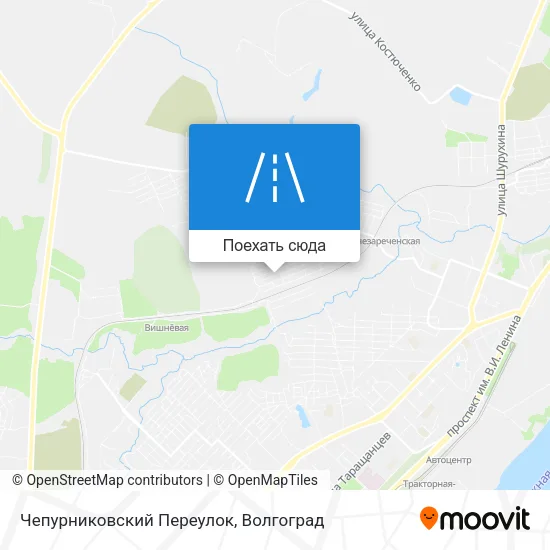 Карта Чепурниковский Переулок