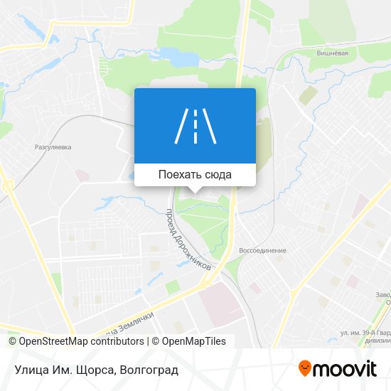 Карта Улица Им. Щорса