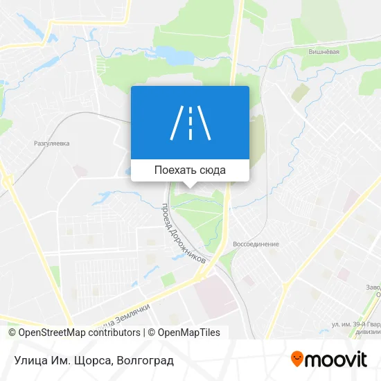 Карта Улица Им. Щорса