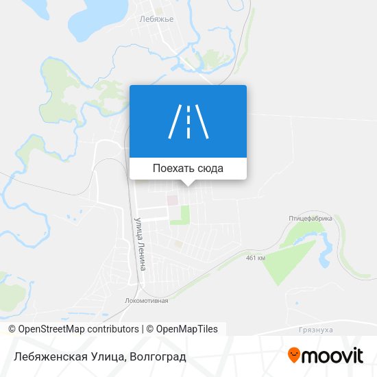 Карта Лебяженская Улица