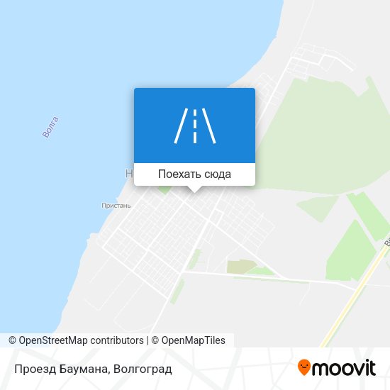 Карта Проезд Баумана