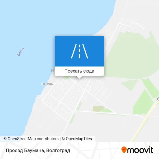 Карта Проезд Баумана