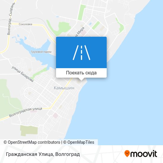 Карта Гражданская Улица