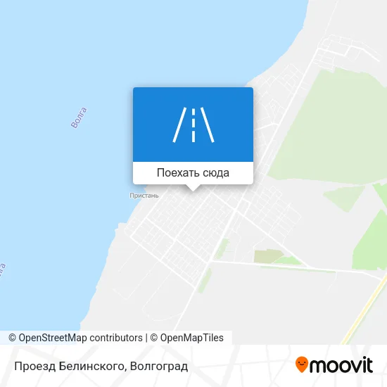 Карта Проезд Белинского