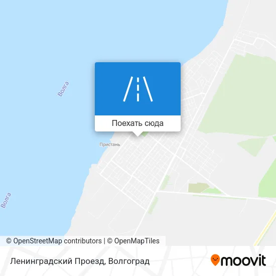 Карта Ленинградский Проезд