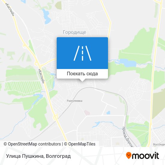 Карта Улица Пушкина