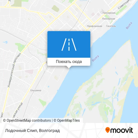 Карта Лодочный Слип
