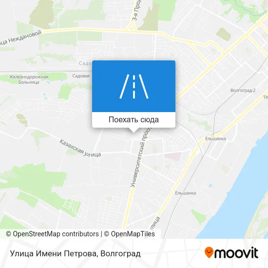 Карта Улица Имени Петрова