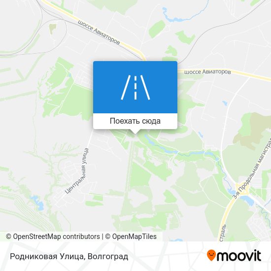 Карта Родниковая Улица