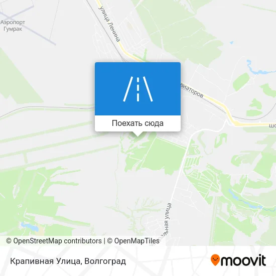 Карта Крапивная Улица