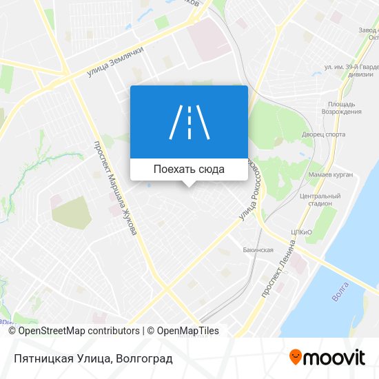 Карта Пятницкая Улица