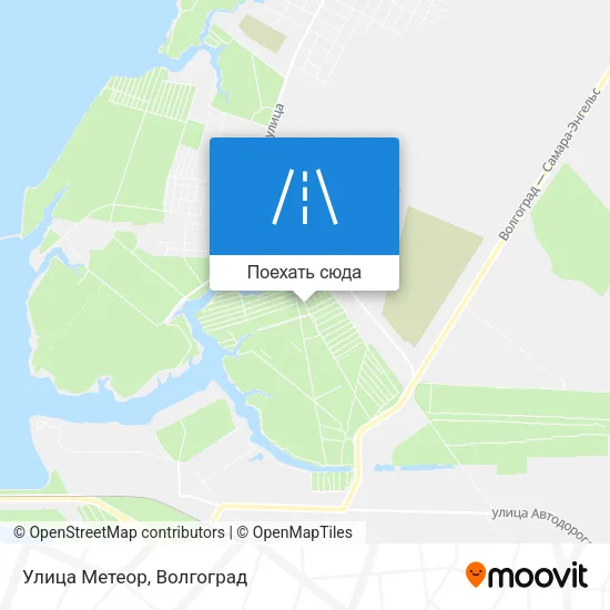 Карта Улица Метеор