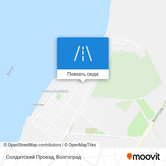 Карта Солдатский Проезд