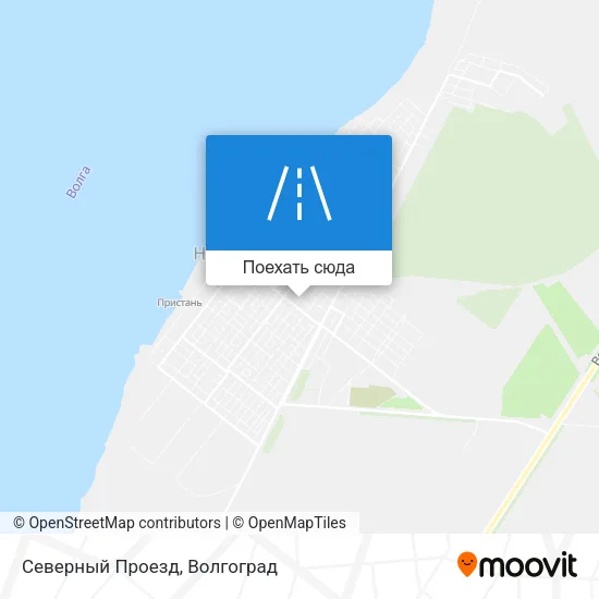 Карта Северный Проезд