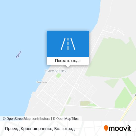 Карта Проезд Красноюрченко