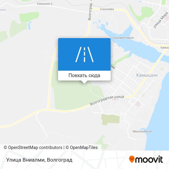 Карта Улица Вниалми