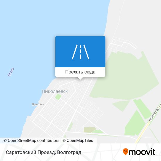 Карта Саратовский Проезд