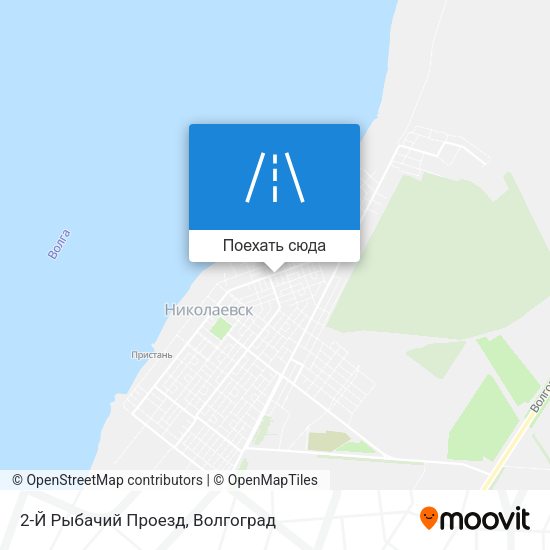 Карта 2-Й Рыбачий Проезд